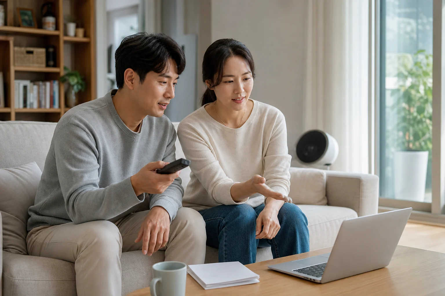 인터넷 사은품 지급일 비교 조건을 정리하는 모습